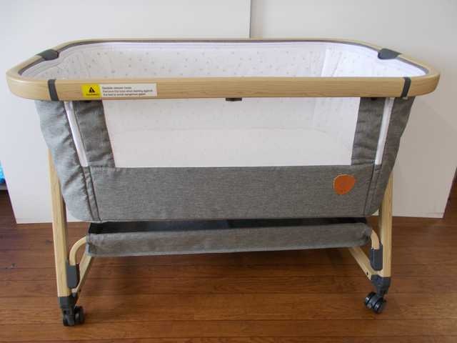 折りたたみ ベビーベッド HZDMJ コンパクト 添い寝 ゆりかご 高さ調節可