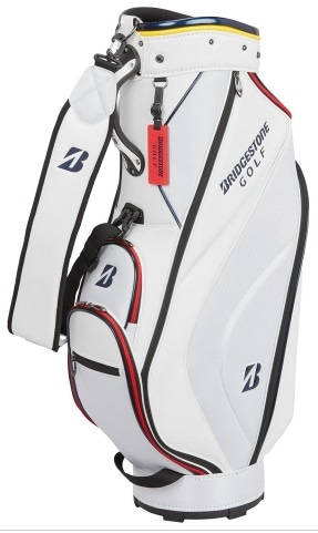 BRIDGESTONE GOLF 軽量 ゴルフバッグ ホワイト CBG113