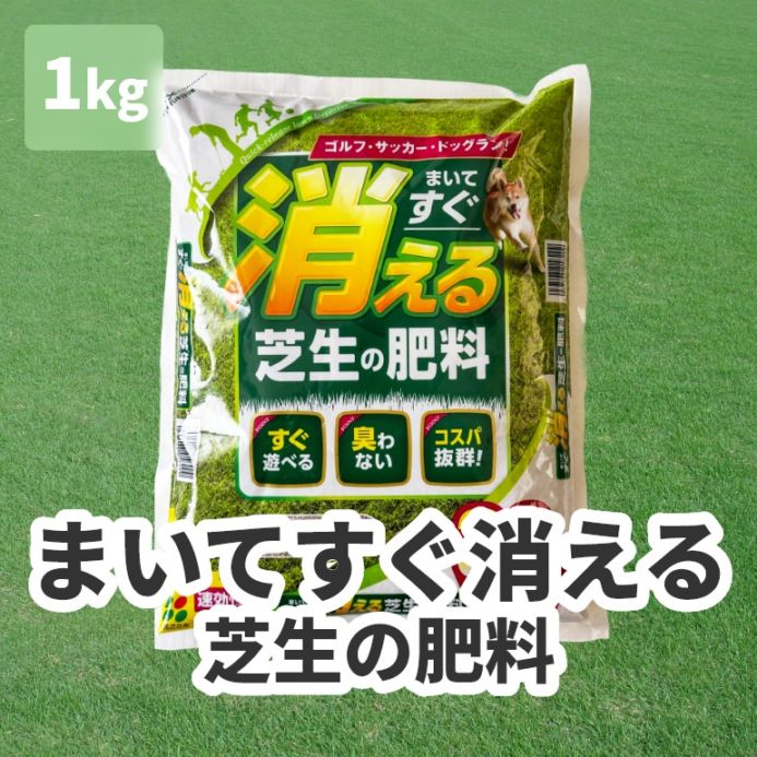 すぐ消える芝生の肥料 1キロ×1袋