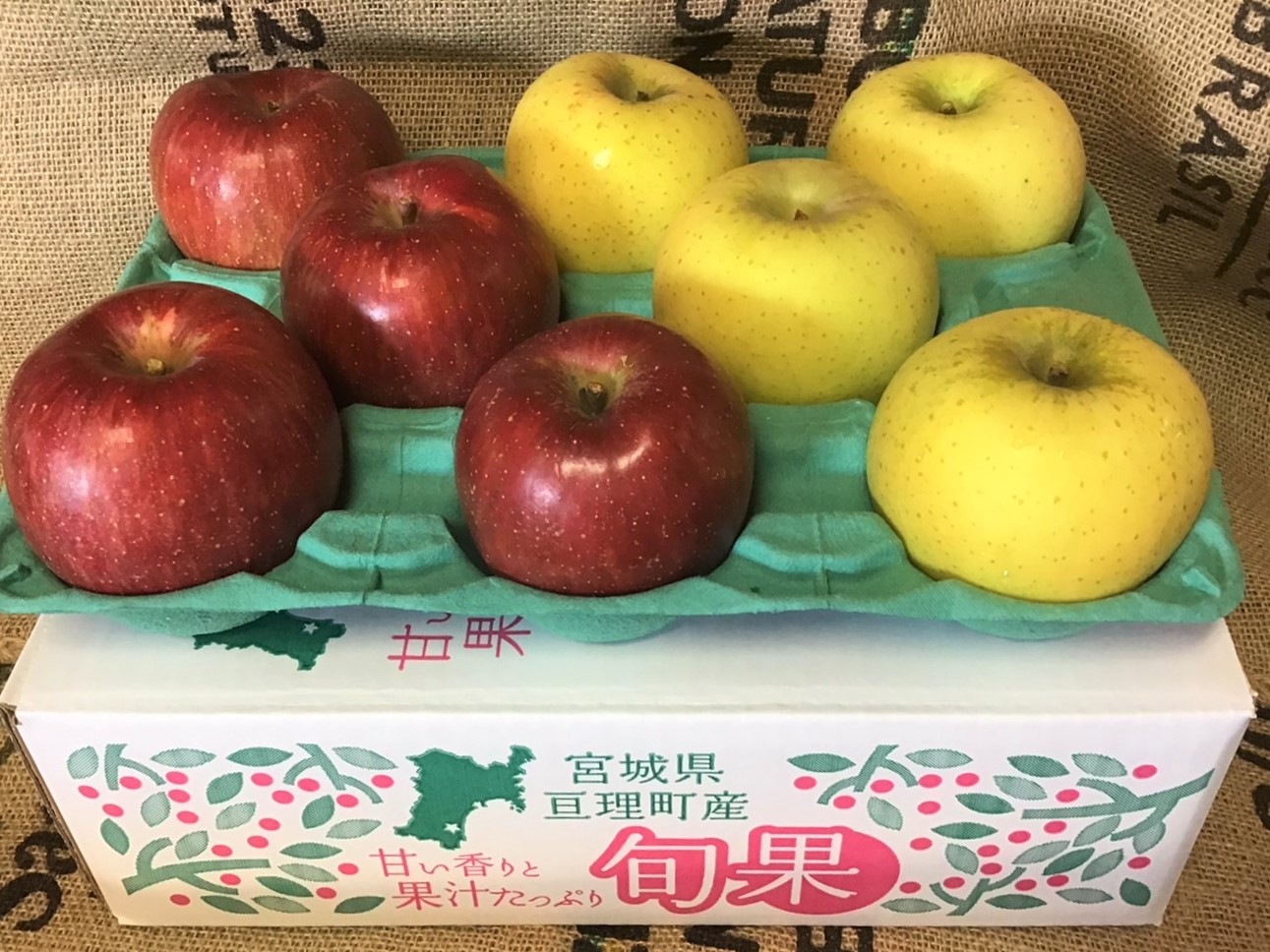 [常温発送]【同梱不可】　野菜,りんご　商品ジャンル,食べ物,果物　次回は、2024年１０月より予約開始！【地域限定送料込み】完熟りんご　3kg　シナノゴールド、あいかの香り　みんなの亘理(わたり)オンラインショップ