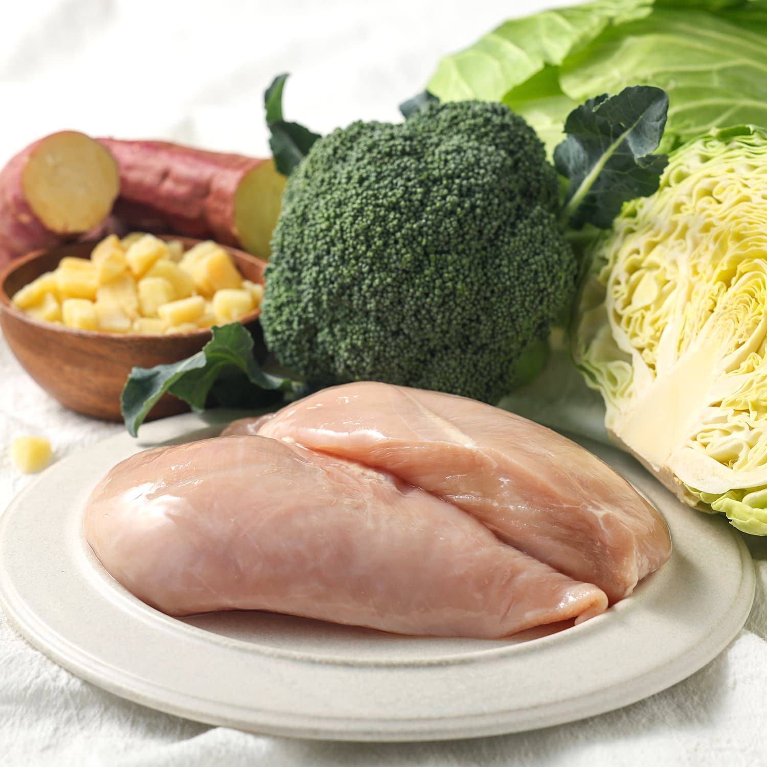 【5月上旬以降順次発送予定】ペロパテ 緑野菜チキン 13g×4本入 