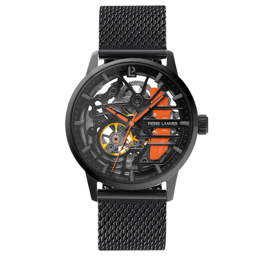 PADDOCK パドック 39mm 自動巻き ユニセックス 腕時計 金属ベルト