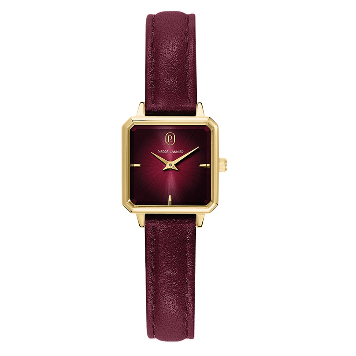 LEONOR レオノール レディース 腕時計 クオーツ 革ベルト スクエア