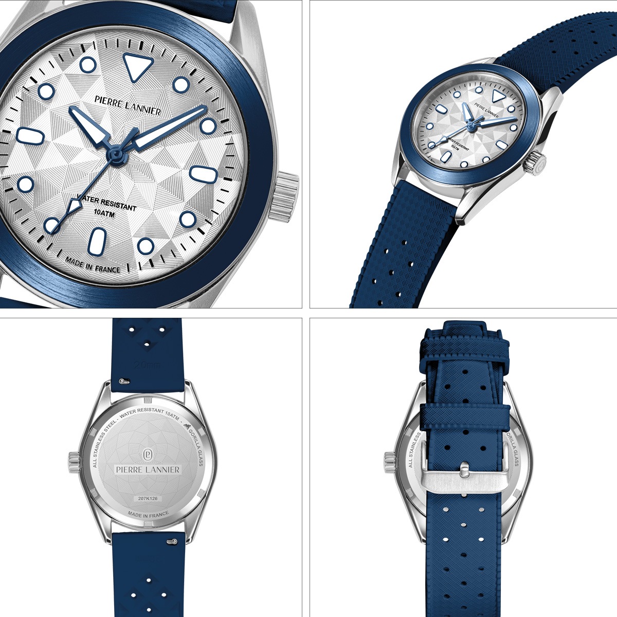 �ڥե�󥹼��󤻡ü�������ͽ�ꡧ11���Bora �ܥ� 10ATM����� 39mm ��� �ӻ��� �������� FKM�٥�� 10�����ɿ�