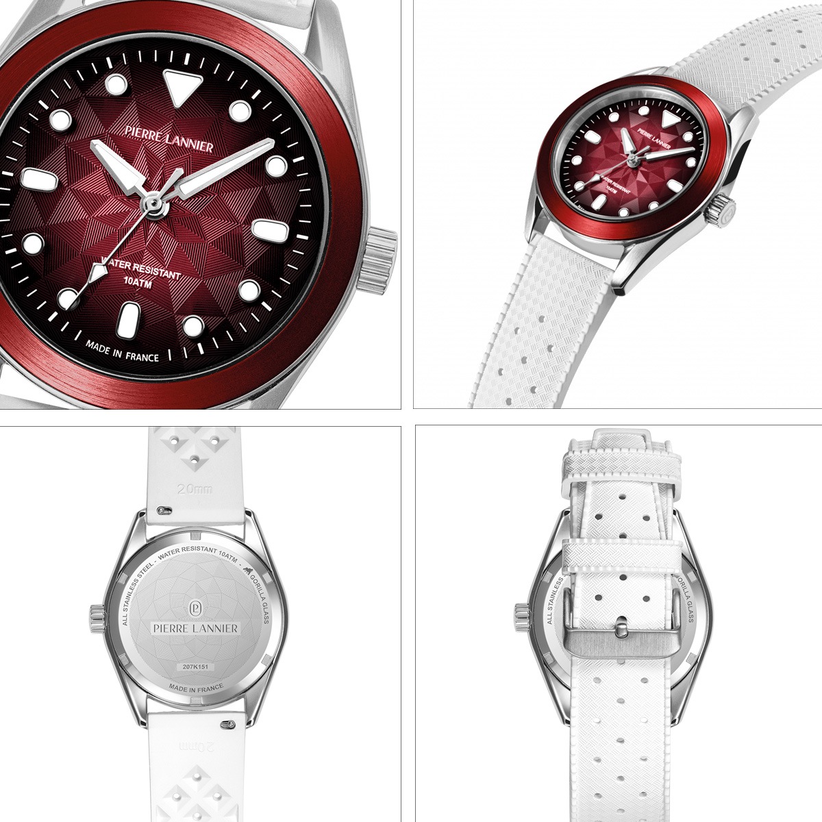 �ڥե�󥹼��󤻡ü�������ͽ�ꡧ11���Bora �ܥ� 10ATM����� 39mm ��� �ӻ��� �������� FKM�٥�� 10�����ɿ�