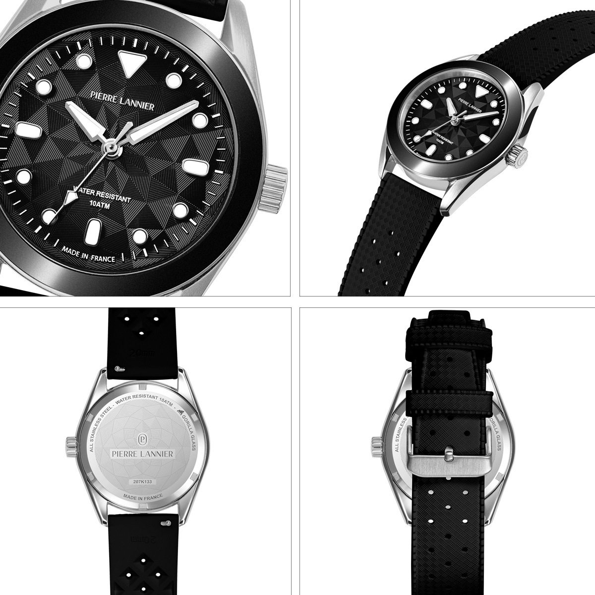 �ڥե�󥹼��󤻡ü�������ͽ�ꡧ11���Bora �ܥ� 10ATM����� 39mm ��� �ӻ��� �������� FKM�٥�� 10�����ɿ�
