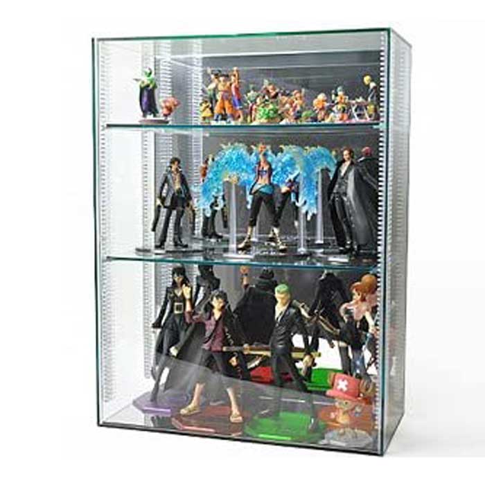 【 置き式 】 コレクションケースG5/ガラスエッジ/棚板3枚付/W45cm/D22cm/H60cm