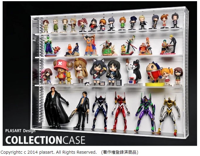 薄型 壁掛け 可動棚 背面白 幅60cm 】 開閉に場所を取らない