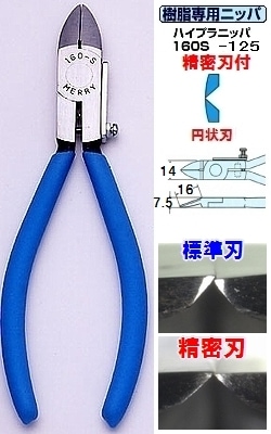 (円状刃)精密刃付 160S-SP　ハイプラニッパー