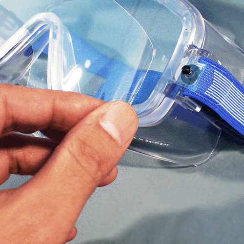 ゴーグル用カバーフィルム