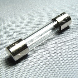 ガラス管ヒューズ 250V-1A 10本