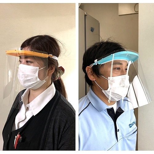 FACE SHIELD　（フェイスシールド）　【５枚セット】