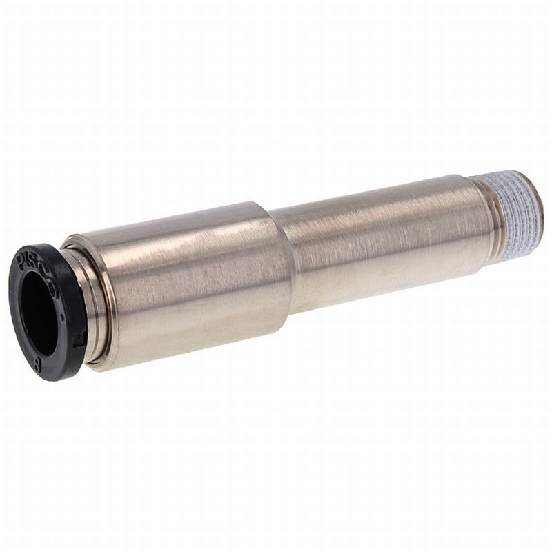 【PISCO】 POC8-01-L50　チューブフィッティングロングL50 φ8ｘR1/8