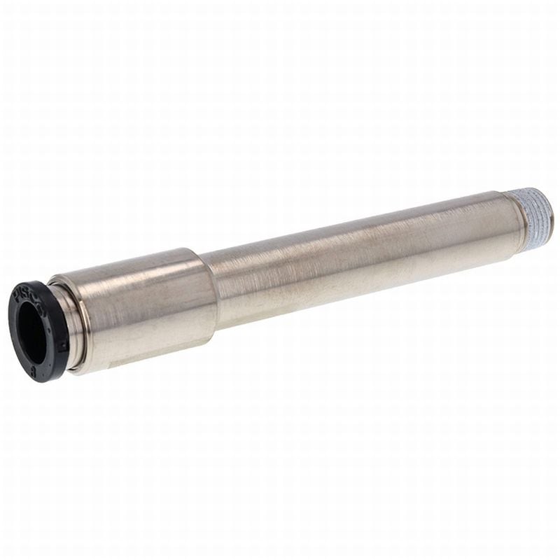 【PISCO】 POC8-01-L80　チューブフィッティングロングL80 φ8ｘR1/8