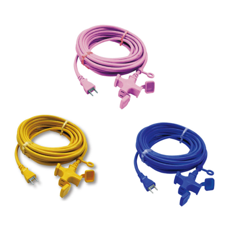 やわらか延長コード 屋内用｜プラグ2Pタイプ