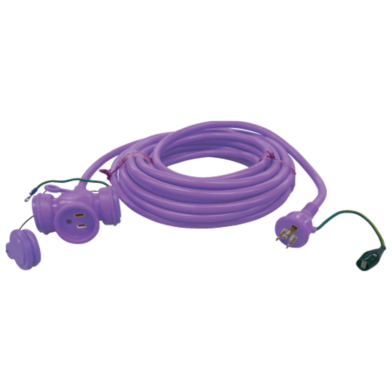 やわらか延長コード 屋外用|プラグ3Pタイプ