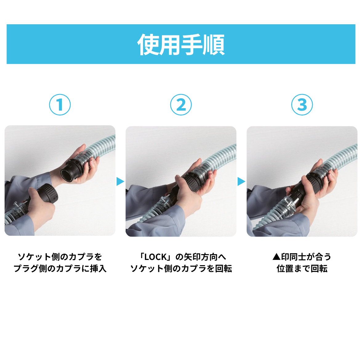 樹脂材料輸送ホース用 ワンタッチカプラ φ38【20個注文で10％OFF】