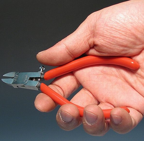 メリー フラットニッパ 130mm 140S-130 (平刃/フラット切断)