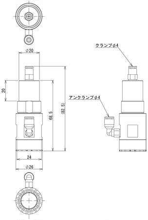 【アインツ】 123218 マグネットチャック　　　　　　　　　　