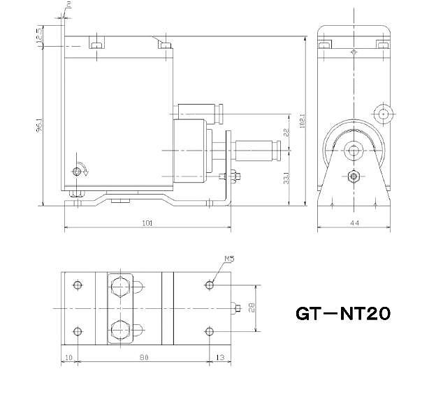 ベッセル】スライドエアーニッパー縦型 （GT-NT20-6／GT-NT20R-6）