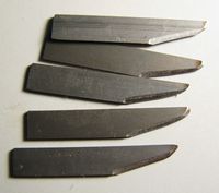 超音波カッターUSW-333用SK-H刃(先端Ｒ)５枚