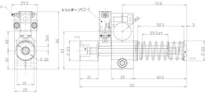 【アインツ】 110556 吸着金具・保持機構付５０Ｈ　　　　　　