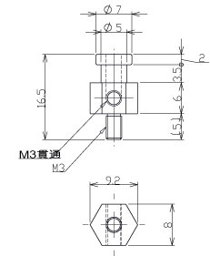【アインツ】 230058 吸着金具ミニ・マイクロミニシリンダー用