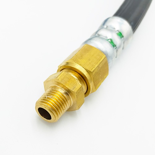 温調機送返媒用ホース（水用 90℃)　長さ0.5m
