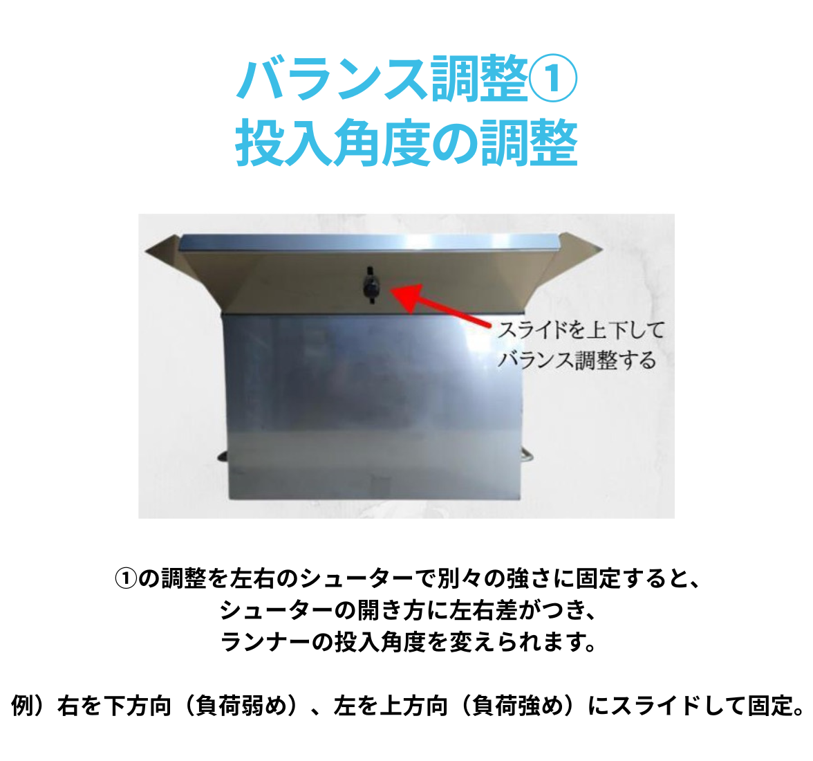 AS3ホッパー(スプルー/ランナー飛散防止ホッパー)
