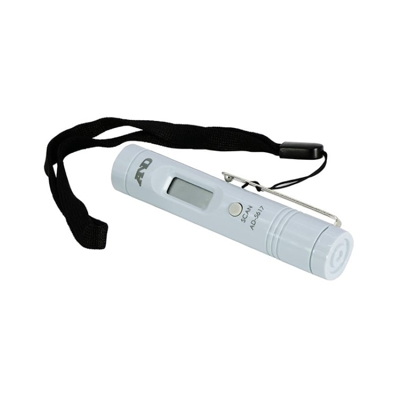 A&D 【携帯用】 赤外線放射温度計 クリップ付き AD-5617