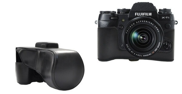 送料無料<br>FUJIFILM X-T1 レンズキット対応カメラケース