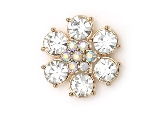 デコレーションパーツ クリスタルフラワー