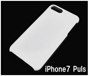 メール便送料無料<br>iPhone7Plus 3D昇華転写印刷専用ケース/ホワイトカラー（白色）