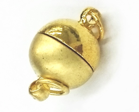 マグネット式ネックレスクラスプ（ツートンタイプ）/大サイズ ゴールド