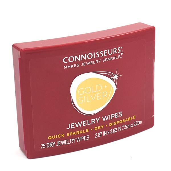 送料無料<br>貴金属クリーナー ジュエリーワイプス　25枚入