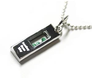 送料無料<br>シルバー925バースデーストーンネックレス/5月エメラルド