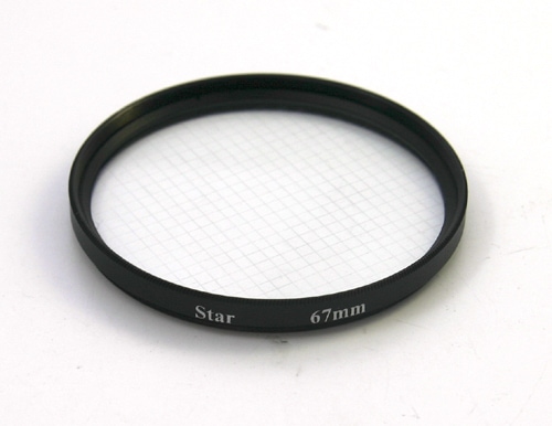 メール便送料無料<br>夜景撮影用クロスフィルター