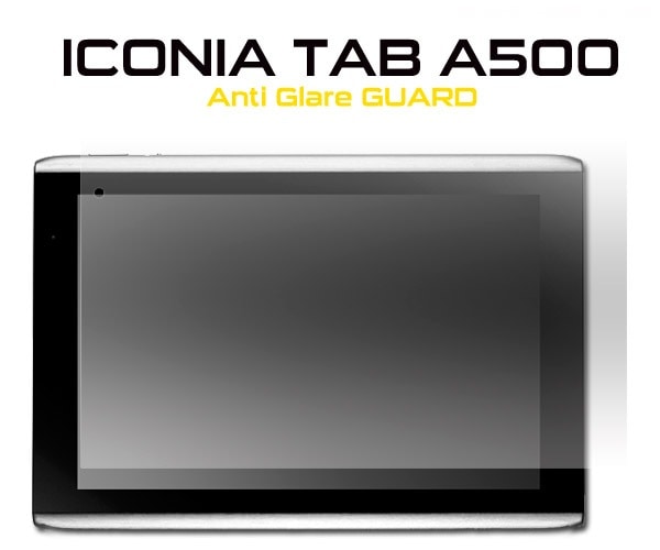 メール便送料無料<br>ICONIA TAB A500用反射防止液晶保護シール