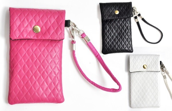 メール便送料無料<br>スマートフォン汎用レディースポーチ