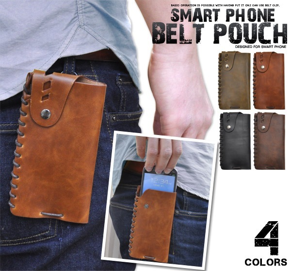 メール便送料無料<br>スマートフォン汎用ポーチ/大型タイプ