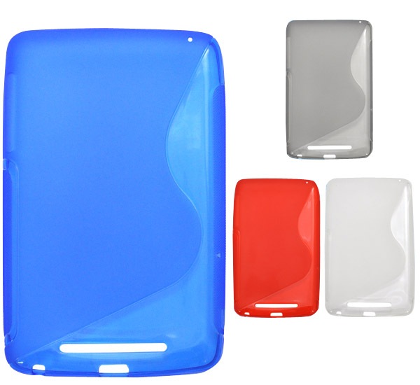 メール便送料無料<br>Nexus 7（2012)用ウェーブデザインソフトケース