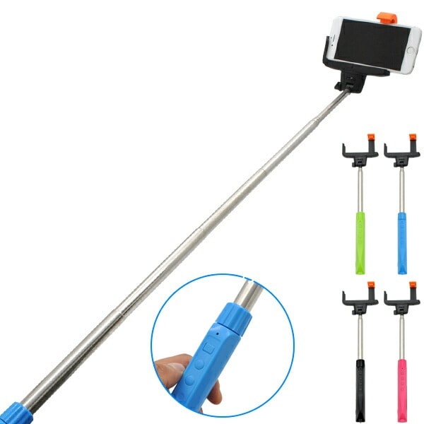 送料無料<br>超音波式自撮り棒/複数のスマホで同時撮影可能