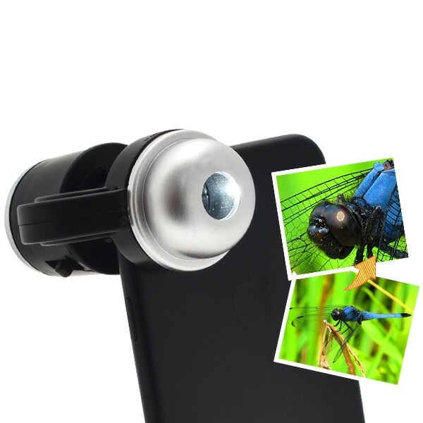 送料無料<br>スマホ用マイクロスコープ(30倍)ミニ顕微鏡