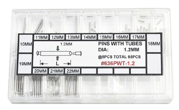 メール便送料無料<br>時計ベルト用 カラピン