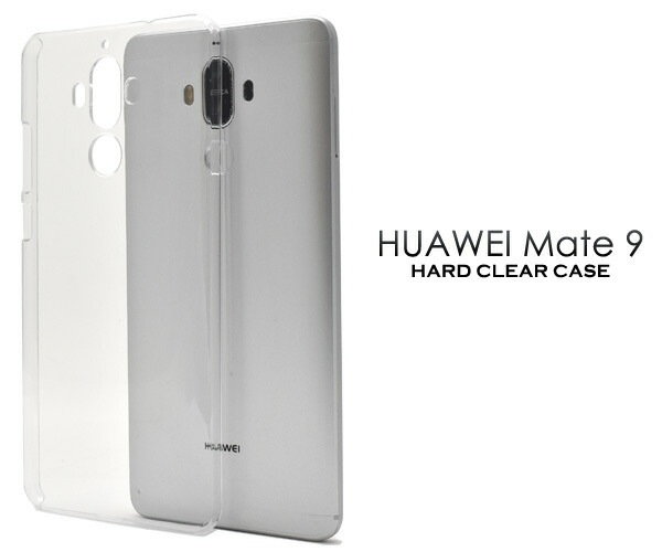 メール便送料無料<br>HUAWEI Mate 9用ハードクリアケース