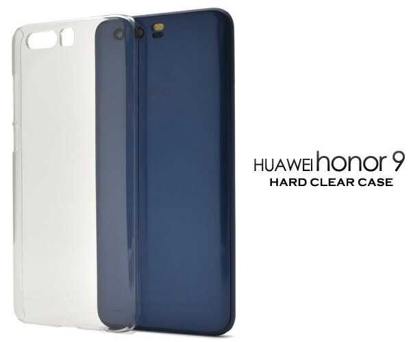 メール便送料無料<br>HUAWEI honor 9用ハードクリアケース