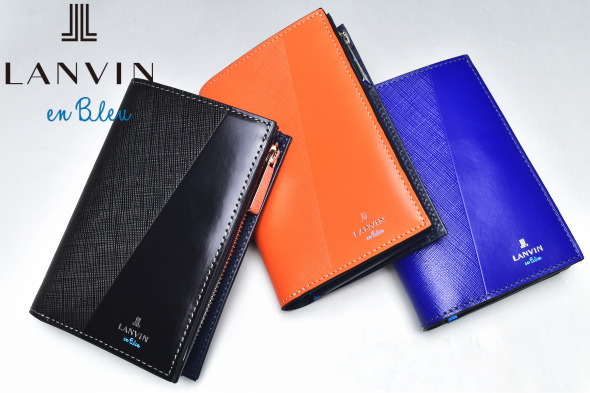 ���Х󥪥�֥롼 LANVIN en Bleu �����ƥ� �ѡ�����뾮ʪ L���ե����ʡ�����Ĺ����