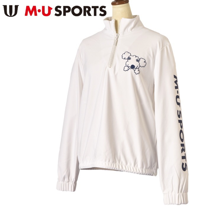M・Uスポーツ - ゴルフウェア　M U SPORTS 長袖プルオーバー ゴルフウェアM•U SPORTS 長袖プルオーバー