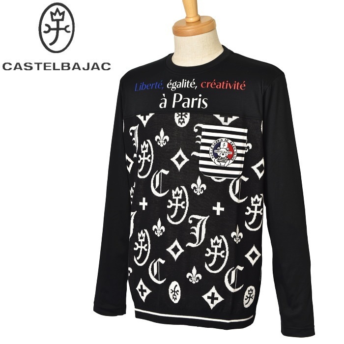 50��OFF�����롪 �����ƥ�Х���å� CASTELBAJAC 2024�ղƿ��� ��� ���Ǻ�Ȥ����åȥ��� �˥å�����T����� ��