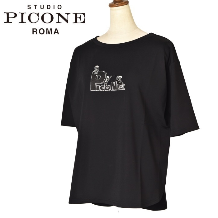 50％OFFセール！ スタジオ ピッコーネ STUDIO PICONE ROMA 2024春夏新作 レディース 五分袖プルオーバー|STUDIO PICONE Ladies|STUDIO PICONE